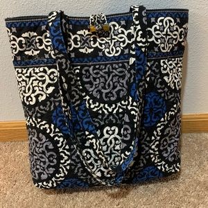 Vera Bradley Canterberry Cobalt Tote